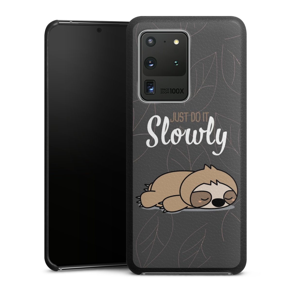 Just Do It Slowly Sloth Grey