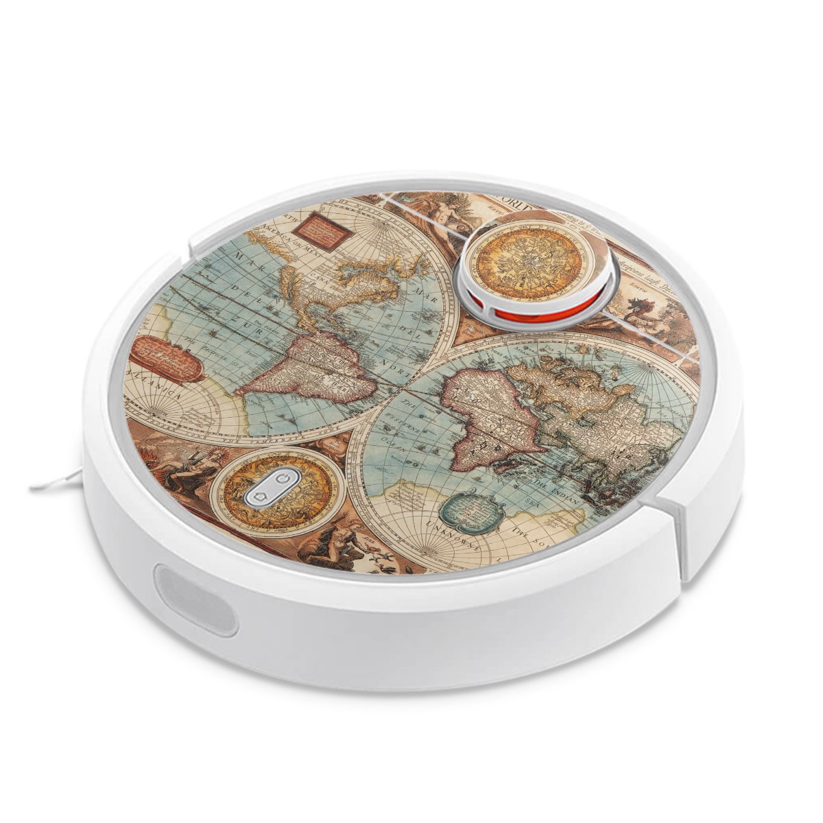 Mappa del mondo vintage