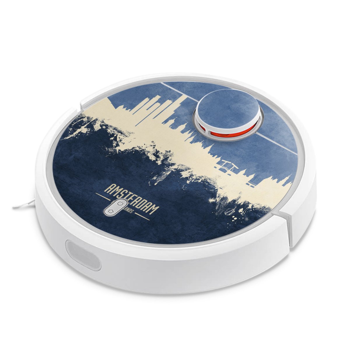 Amsterdam Skyline blauw