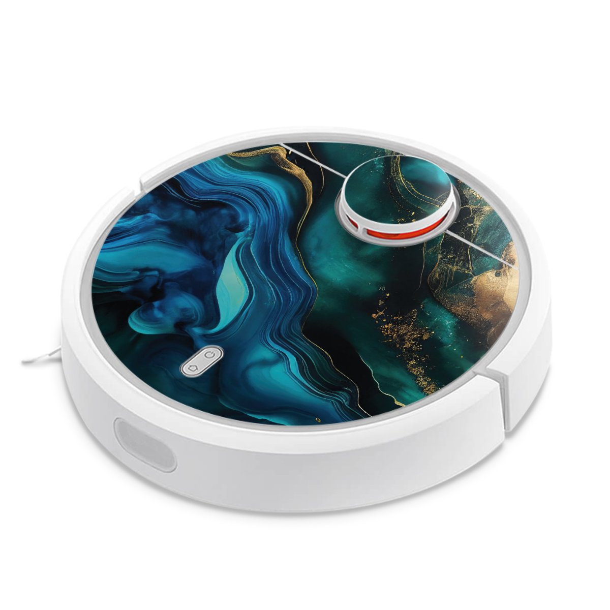 Encre bleue et dorée