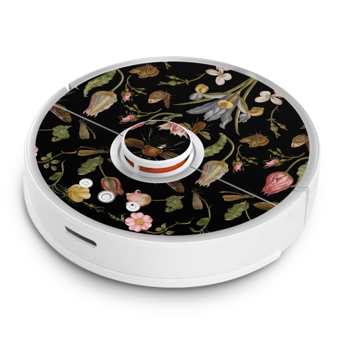 Veldbloemen en Bijen Zwart