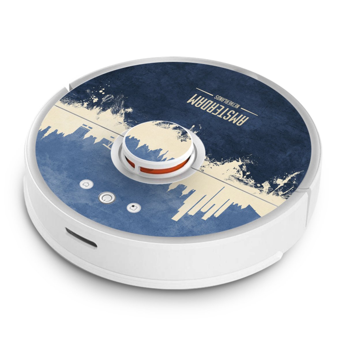Amsterdam Skyline blauw