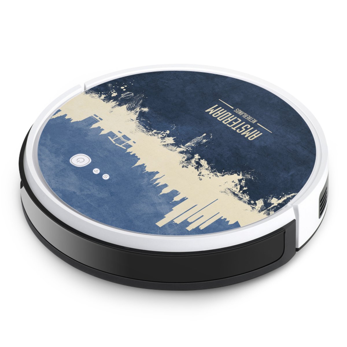 Amsterdam Skyline blauw