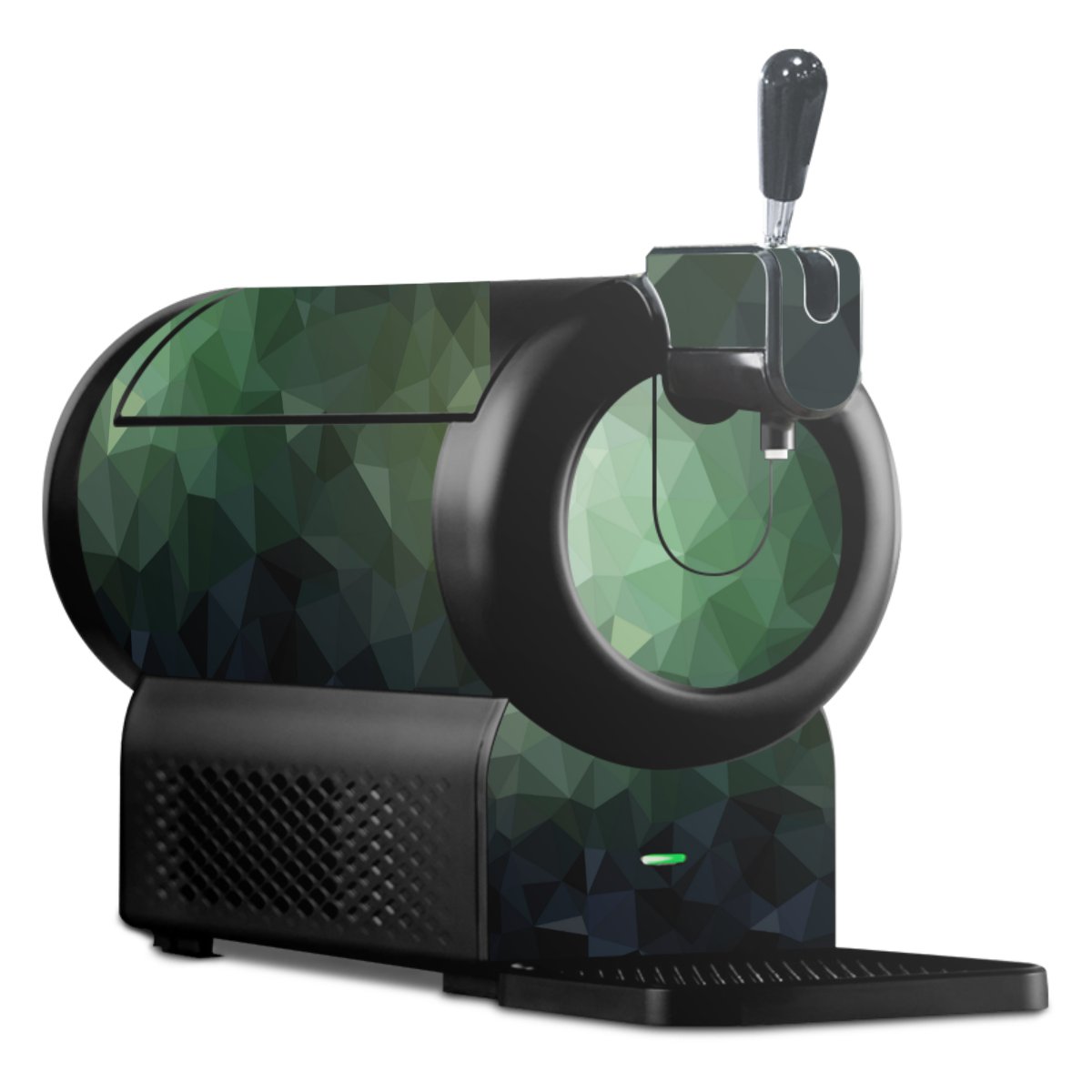 Polygonal Mosaic Green