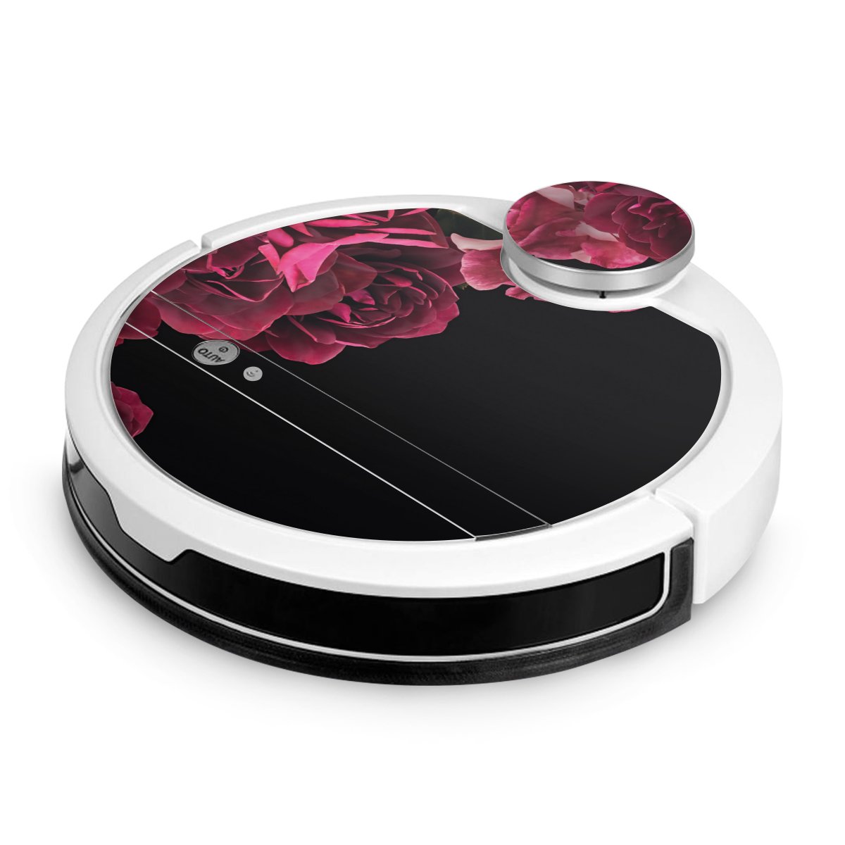 Rose vintage su nero