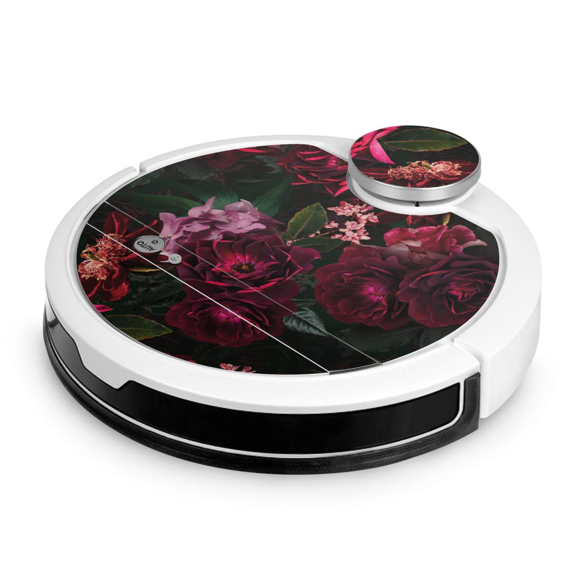 Dunkelrote und rosa Blüten