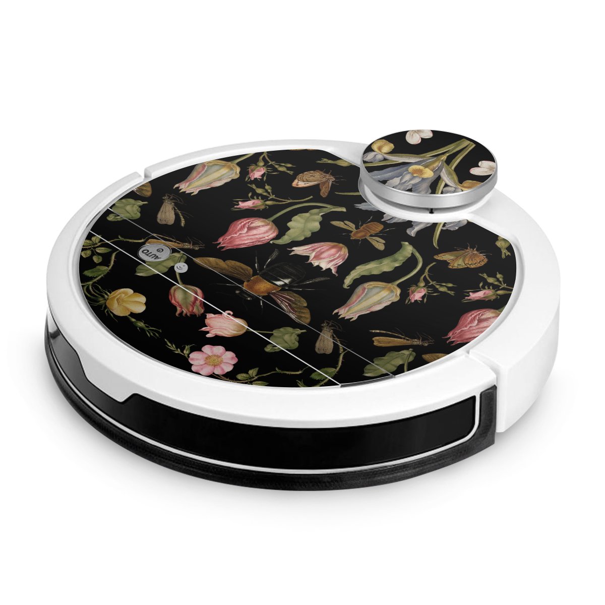 Fiori di campo e api nere