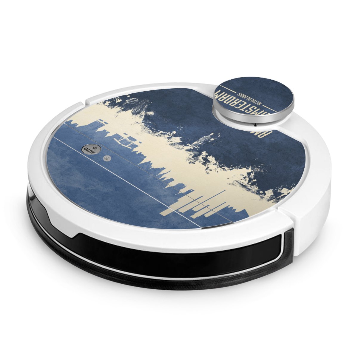 Amsterdam Skyline blauw