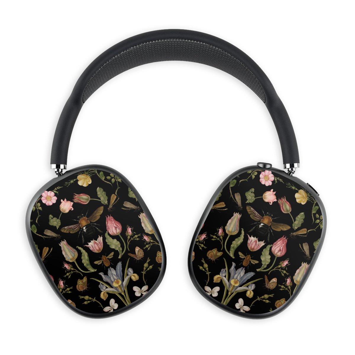 Veldbloemen en Bijen Zwart