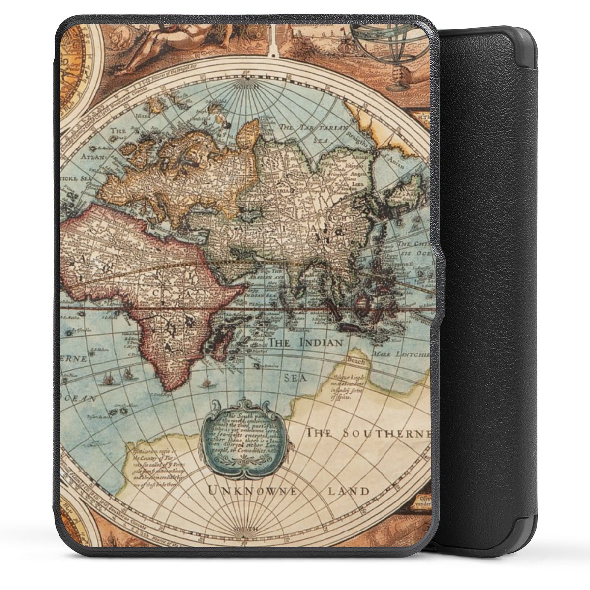Mappa del mondo vintage