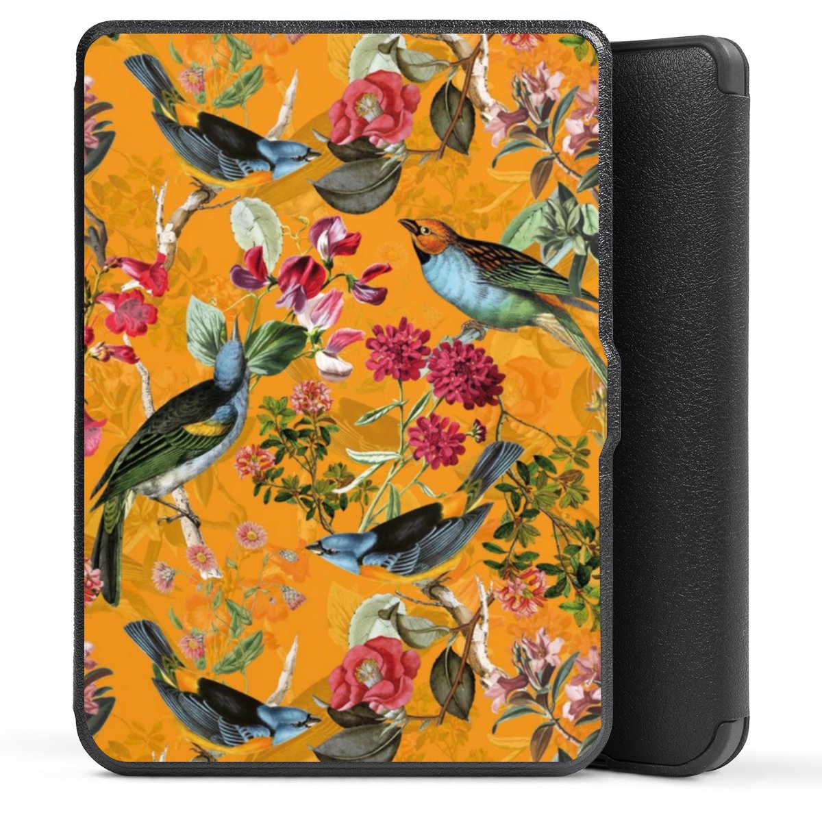 Vogels Bloemen Behang