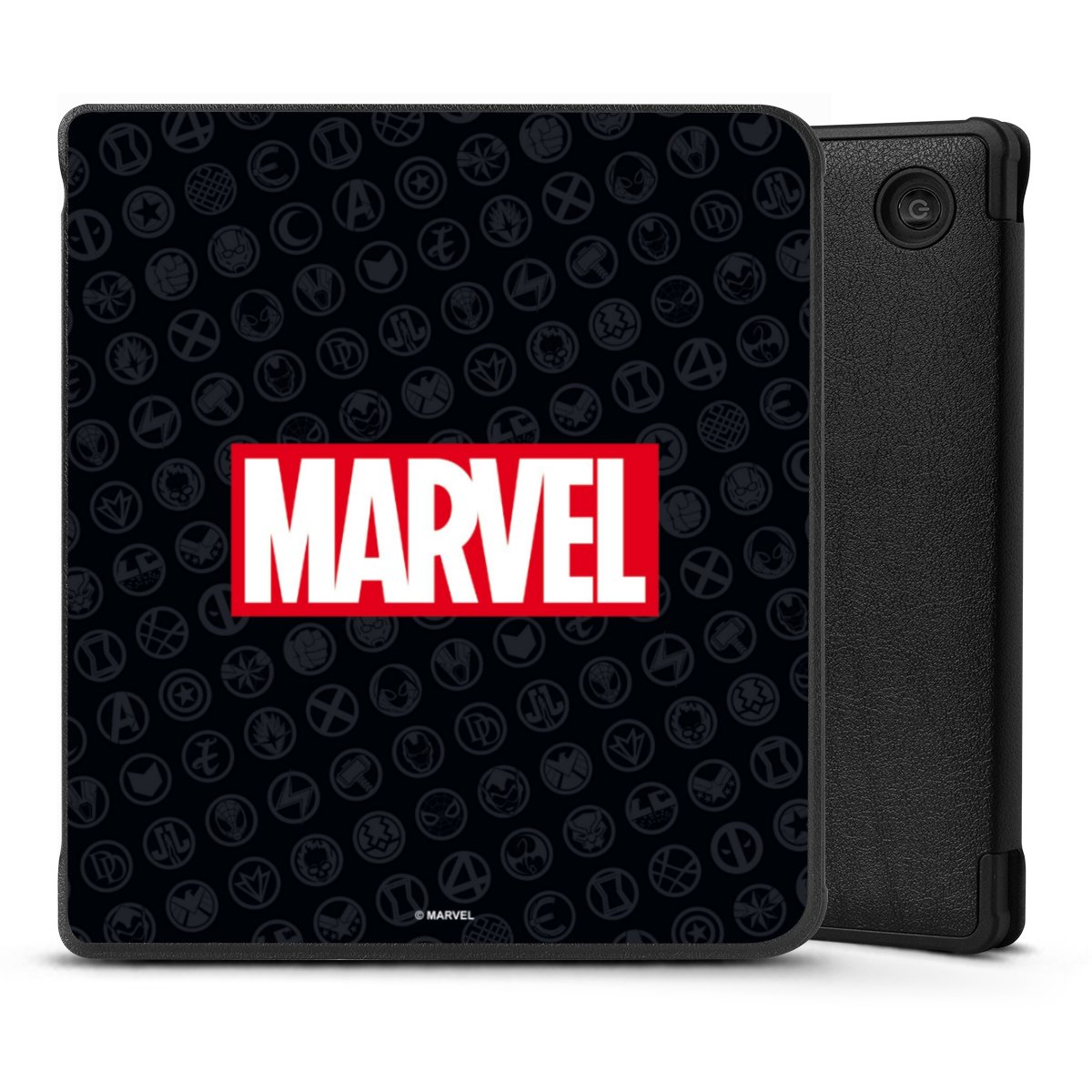 Marvel Logo Black Red 