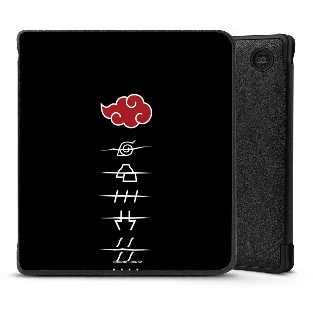 Symboles des membres de l'Akatsuki noirs