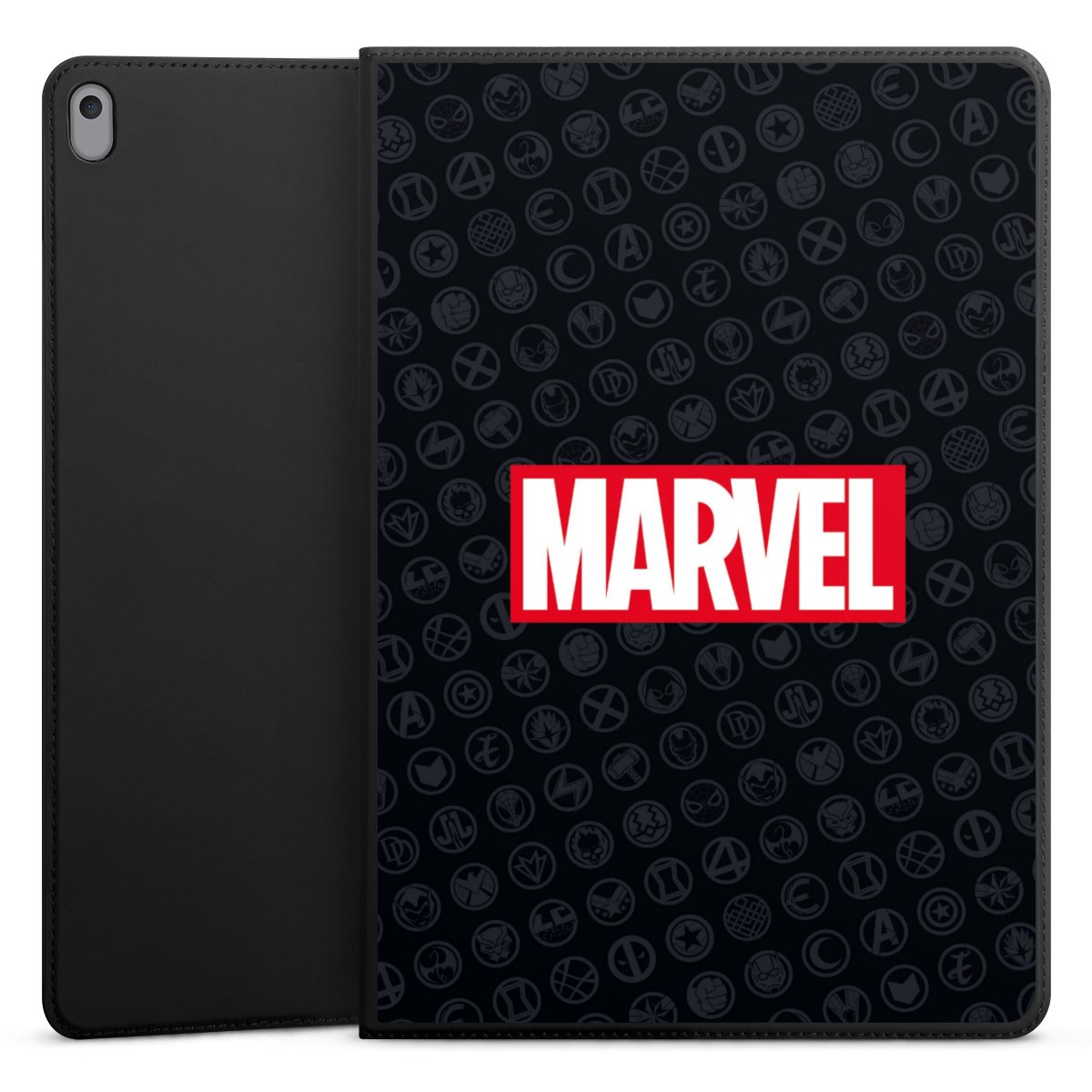 Marvel Logo Black Red 