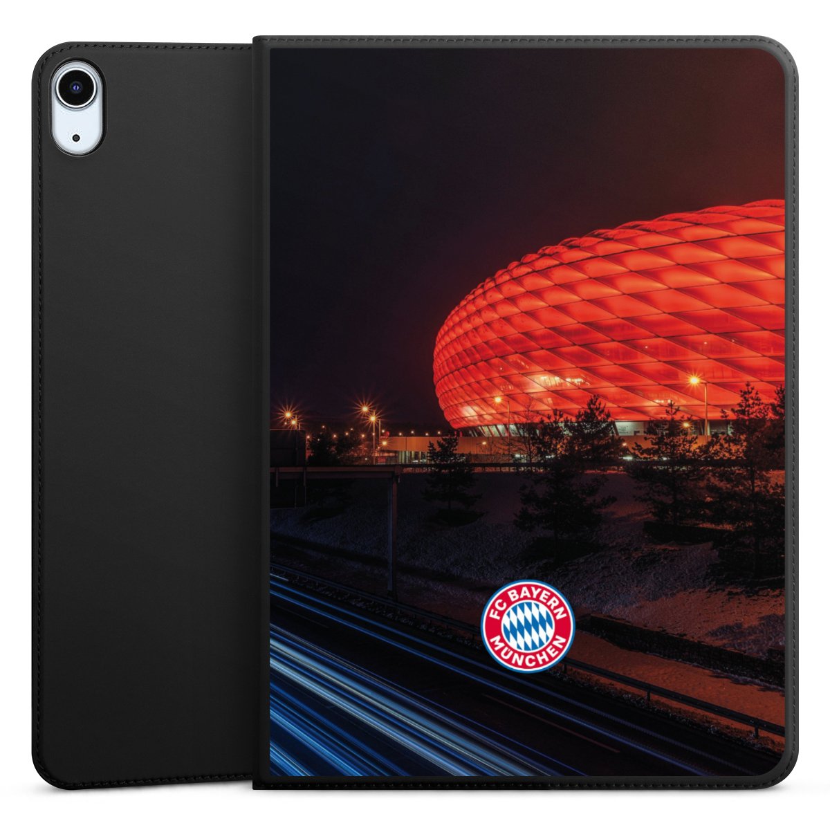 Allianz Arena bei Nacht FCB