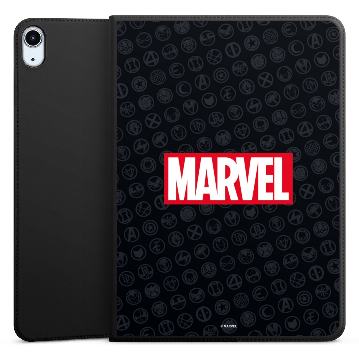 Marvel Logo Black Red 