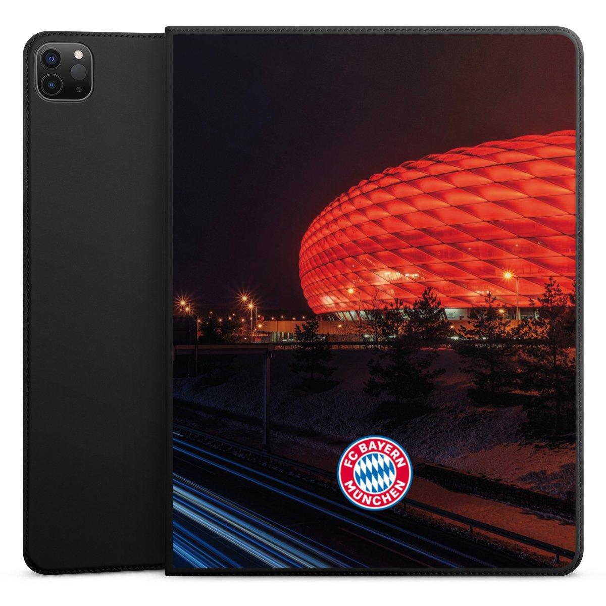 Allianz Arena bei Nacht FCB