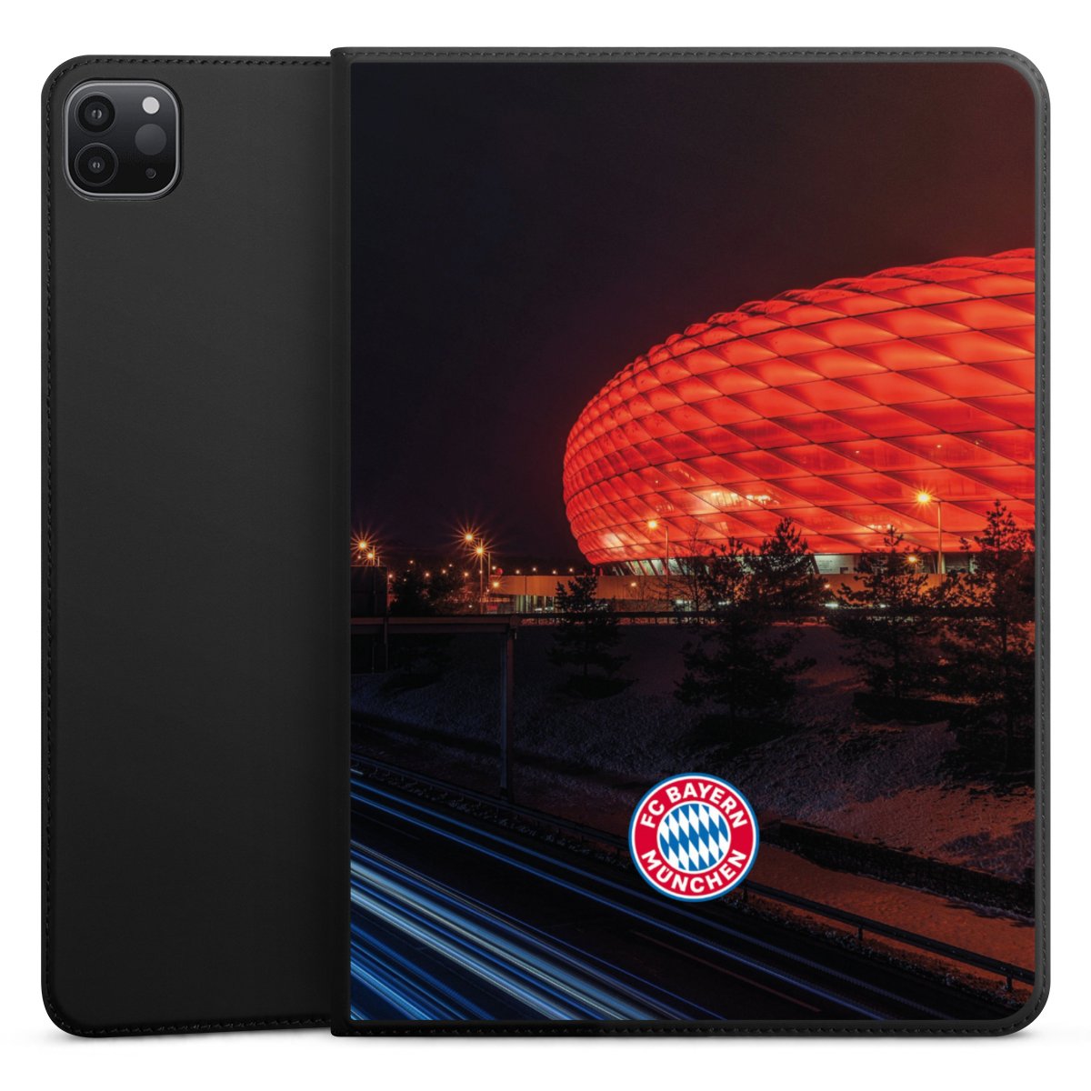 Allianz Arena bei Nacht FCB