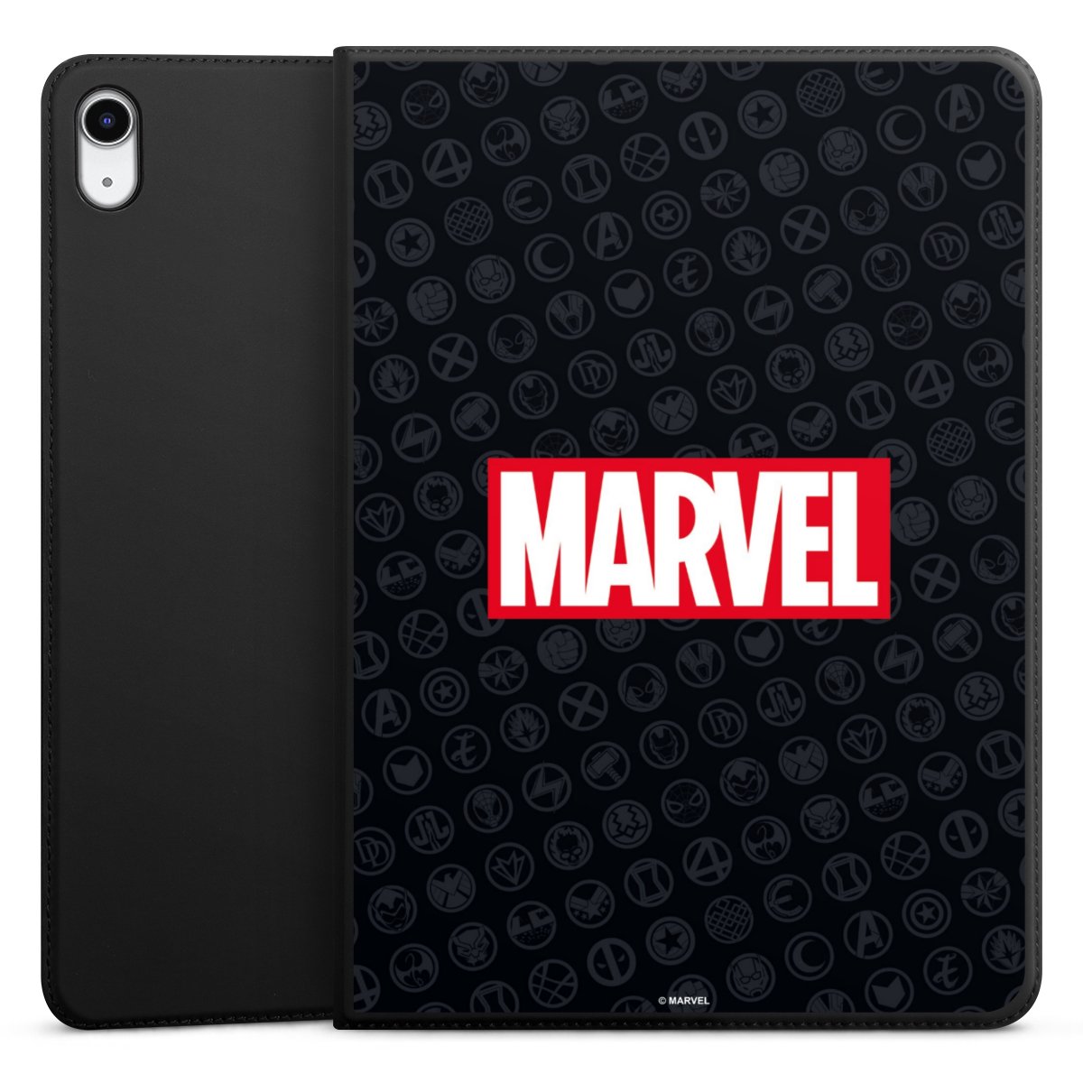 Marvel Logo Black Red 