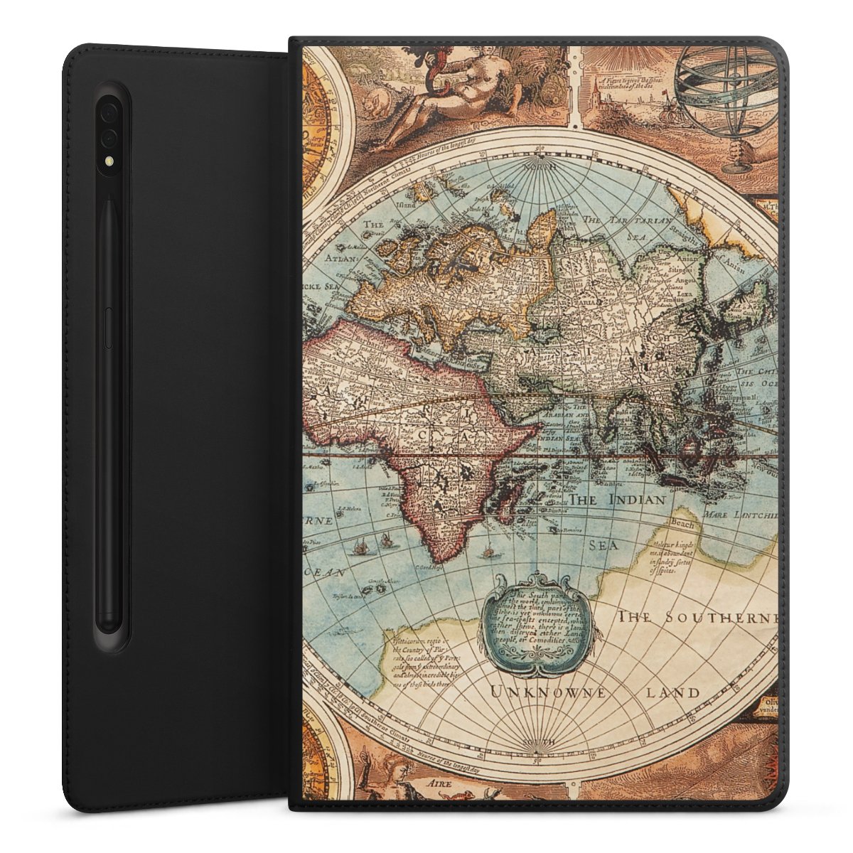 Mappa del mondo vintage