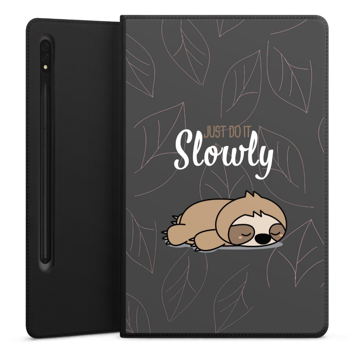 Just Do It Slowly Sloth Grey