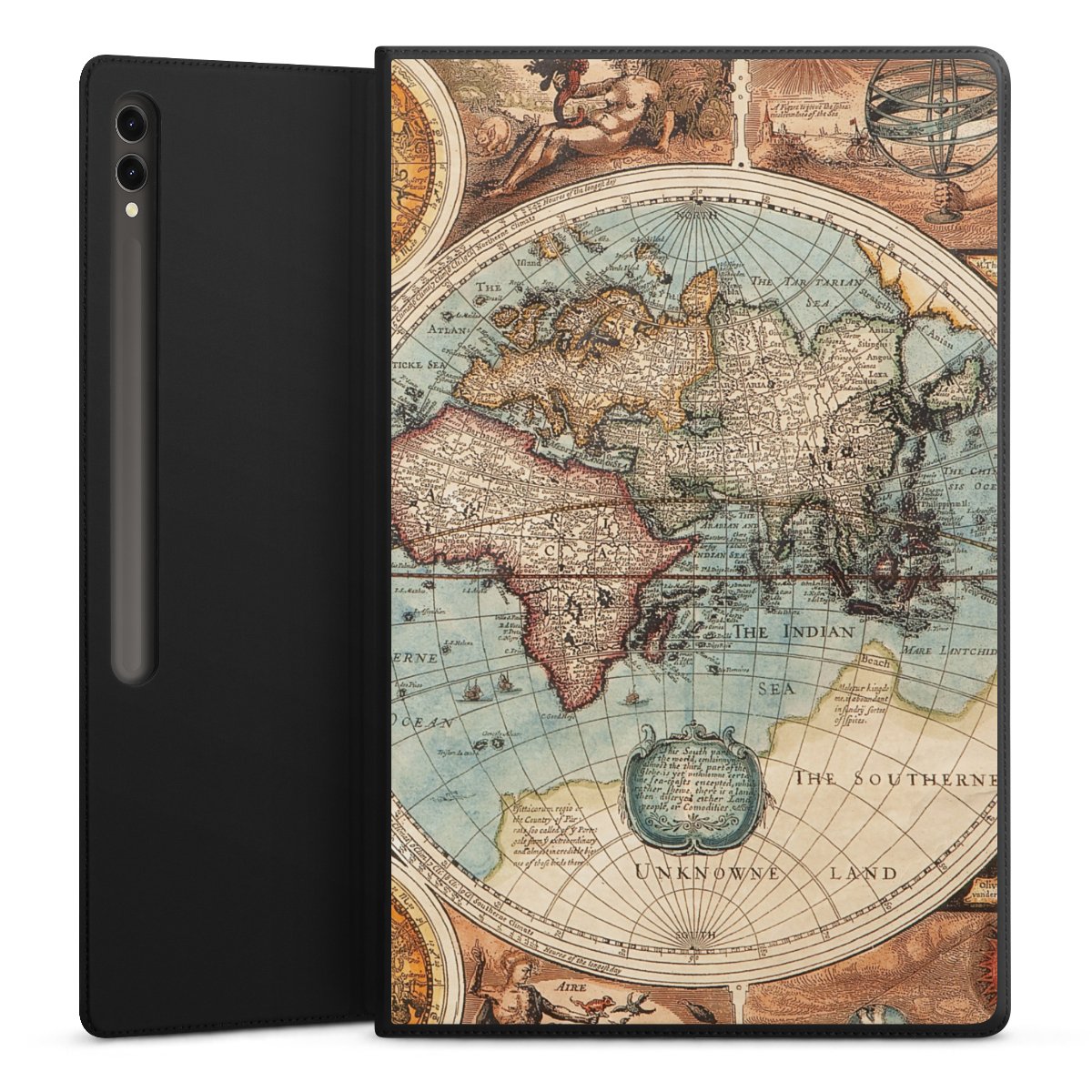 Mappa del mondo vintage
