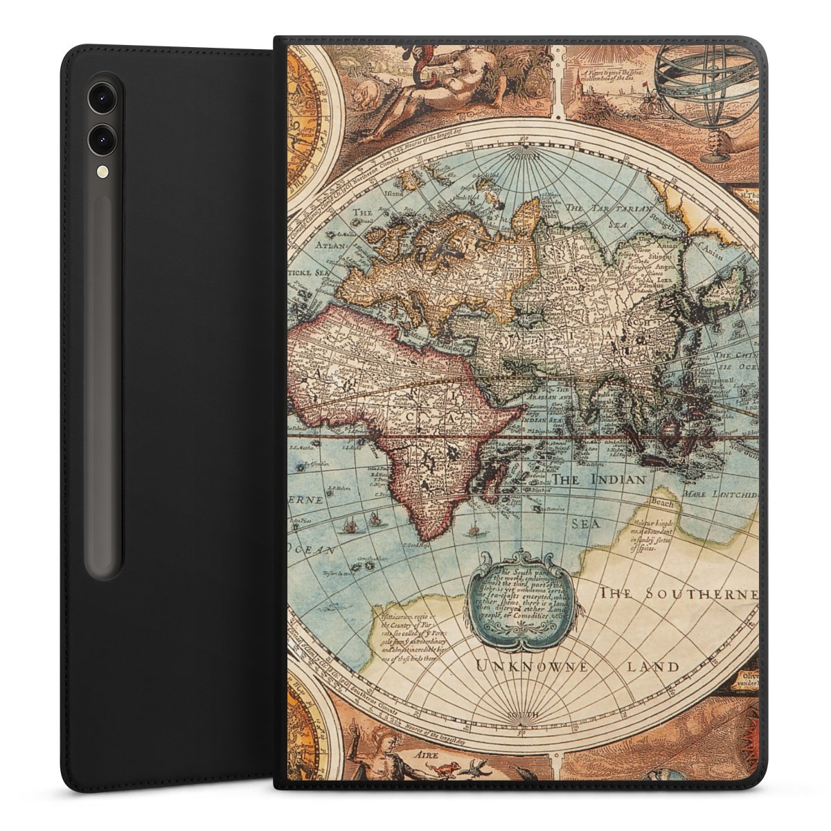 Mappa del mondo vintage