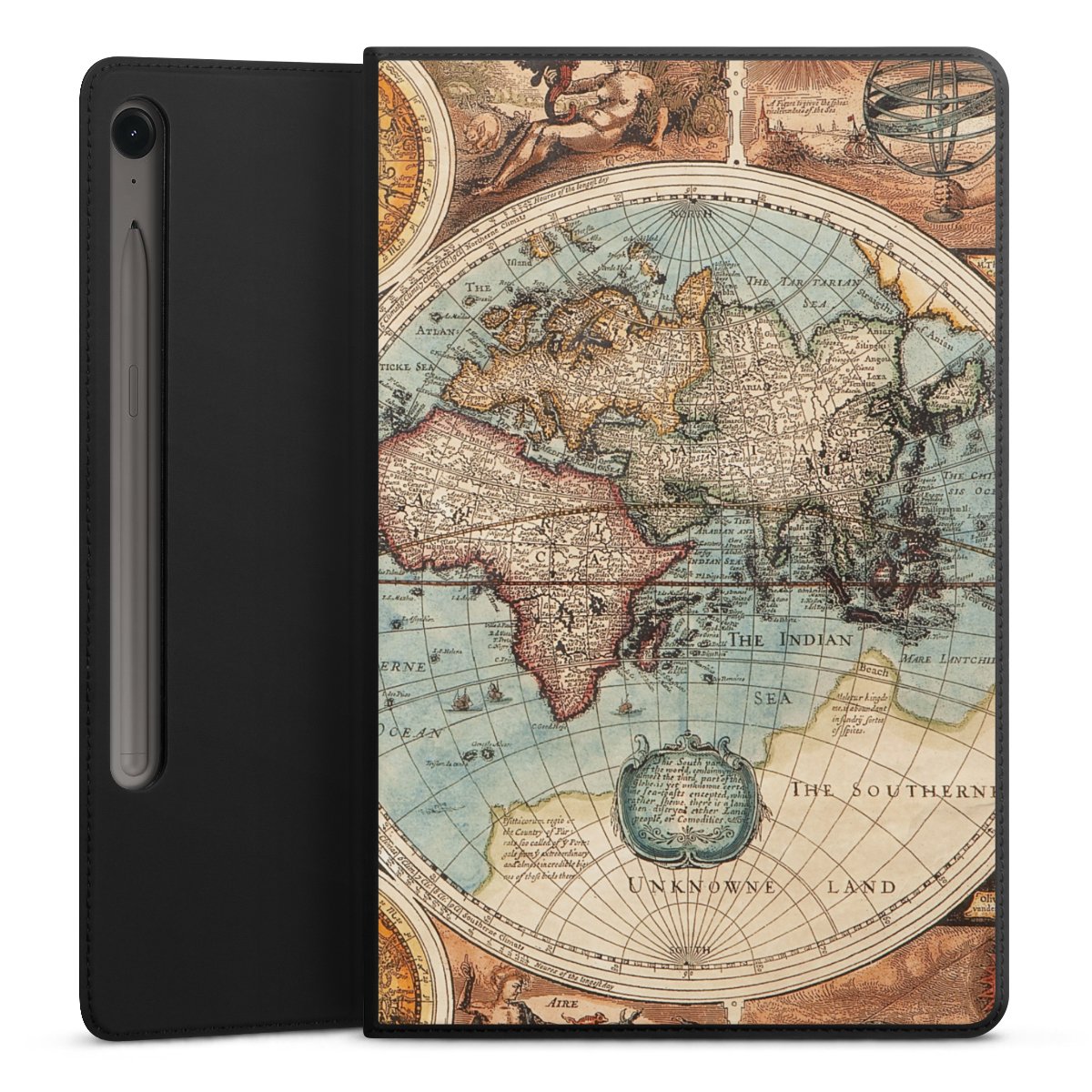 Mappa del mondo vintage