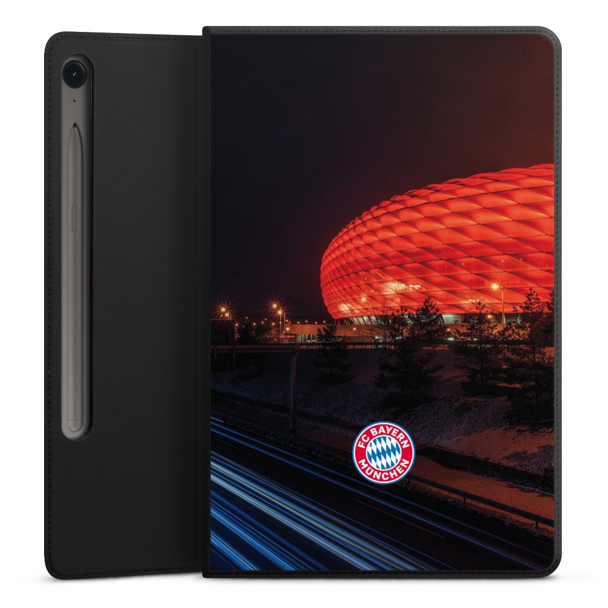 Allianz Arena bei Nacht FCB