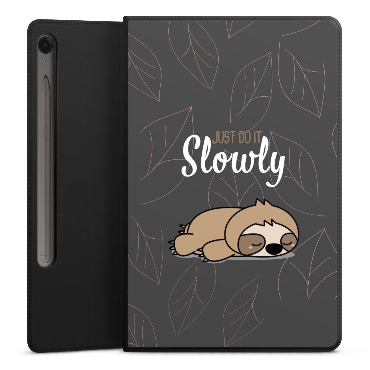 Just Do It Slowly Sloth Grey