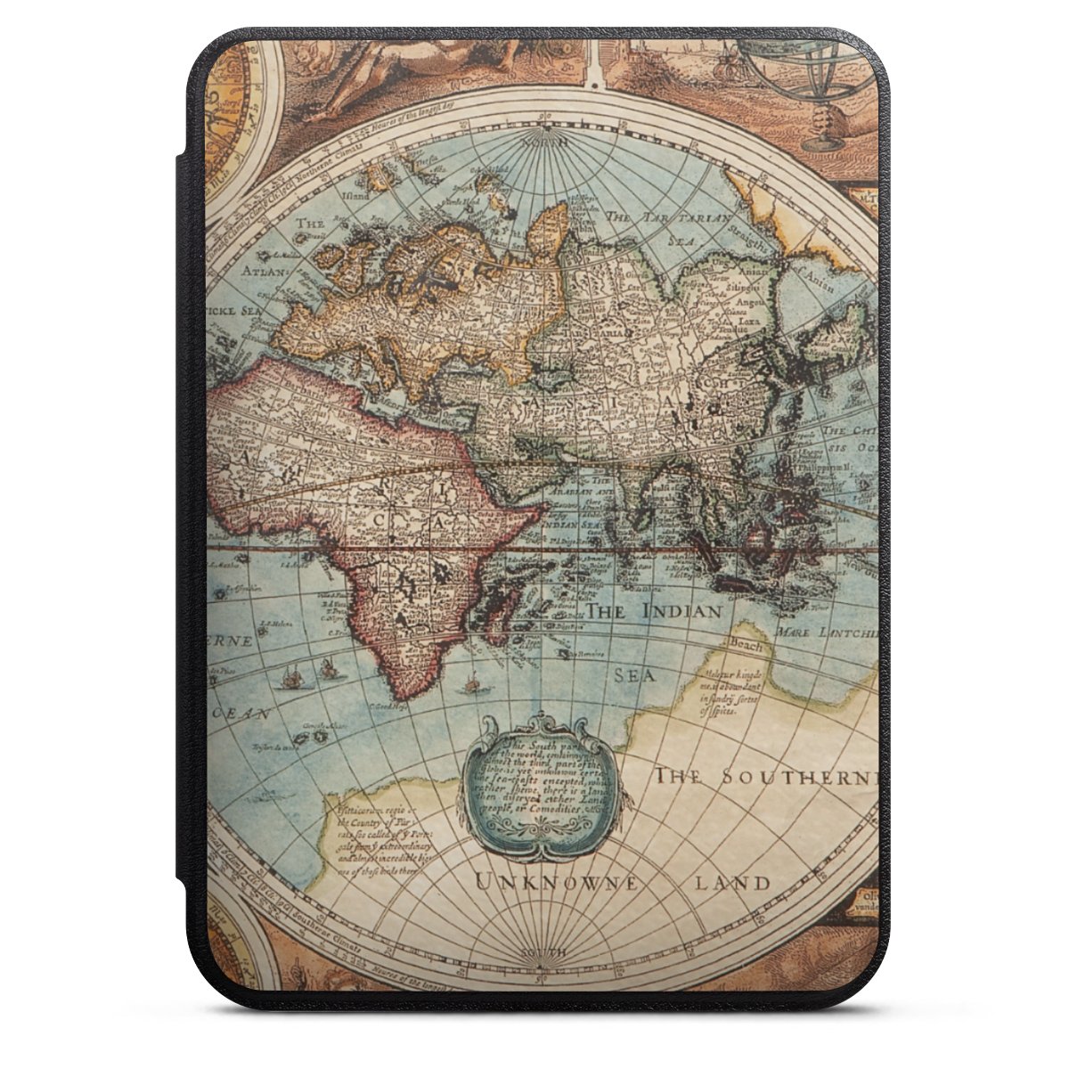 Mappa del mondo vintage