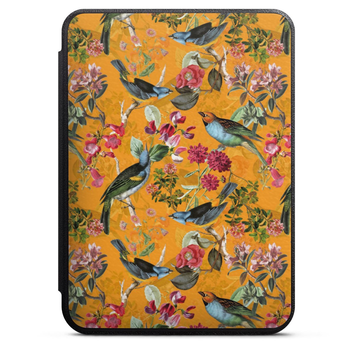 Vogels Bloemen Behang