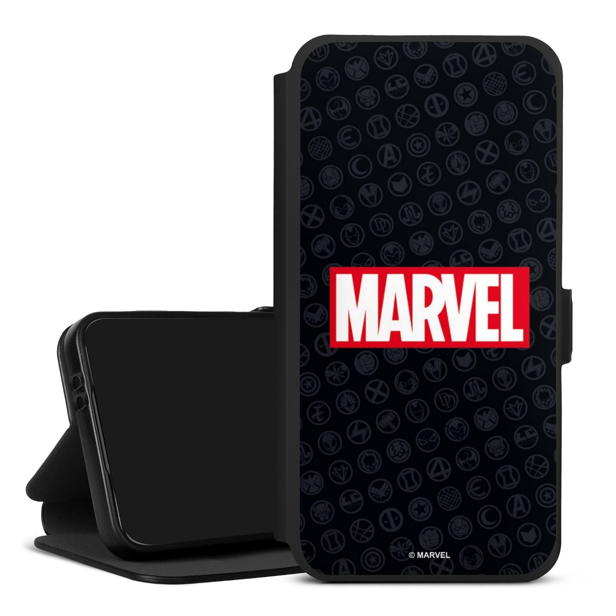 Marvel Logo Zwart Rood