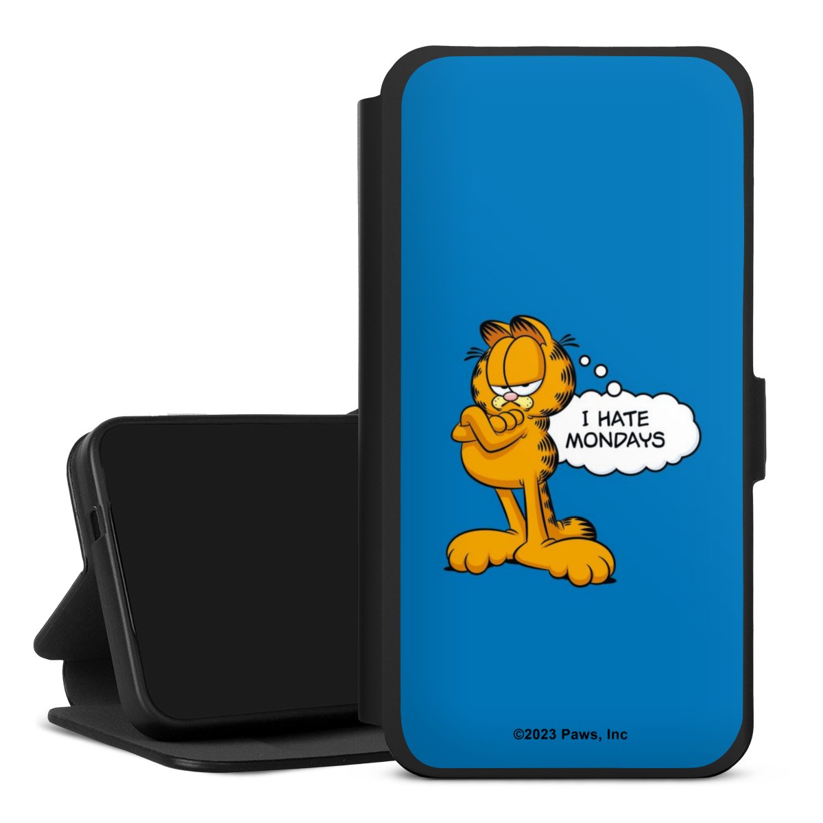 Garfield Ik haat maandagen blauw