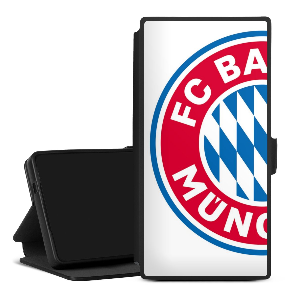 Großes FCB Logo Weiß