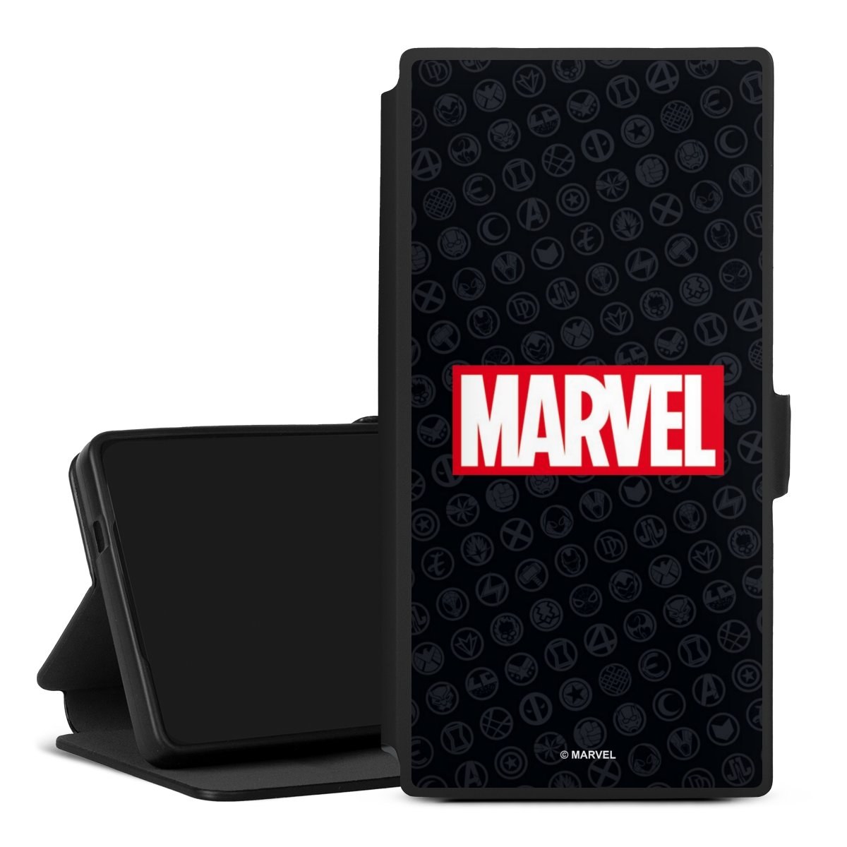 Marvel Logo Black Red 