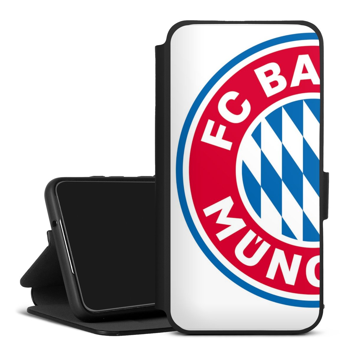 Großes FCB Logo Weiß