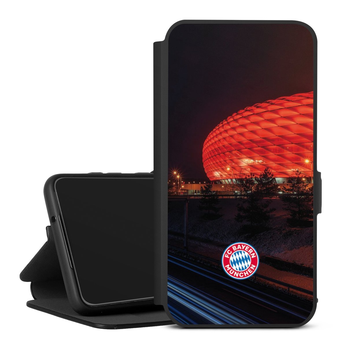 Allianz Arena bei Nacht FCB