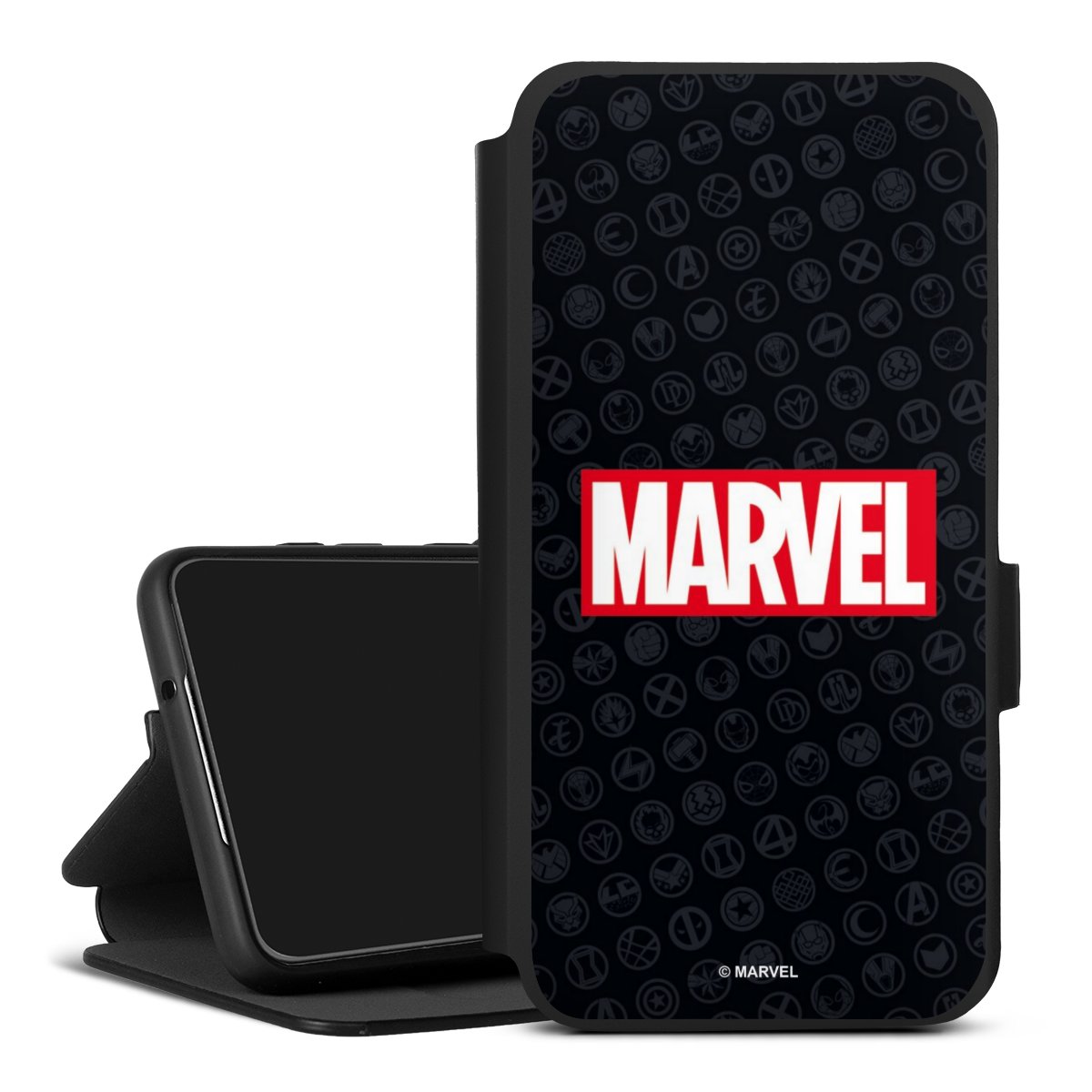 Marvel Logo Zwart Rood