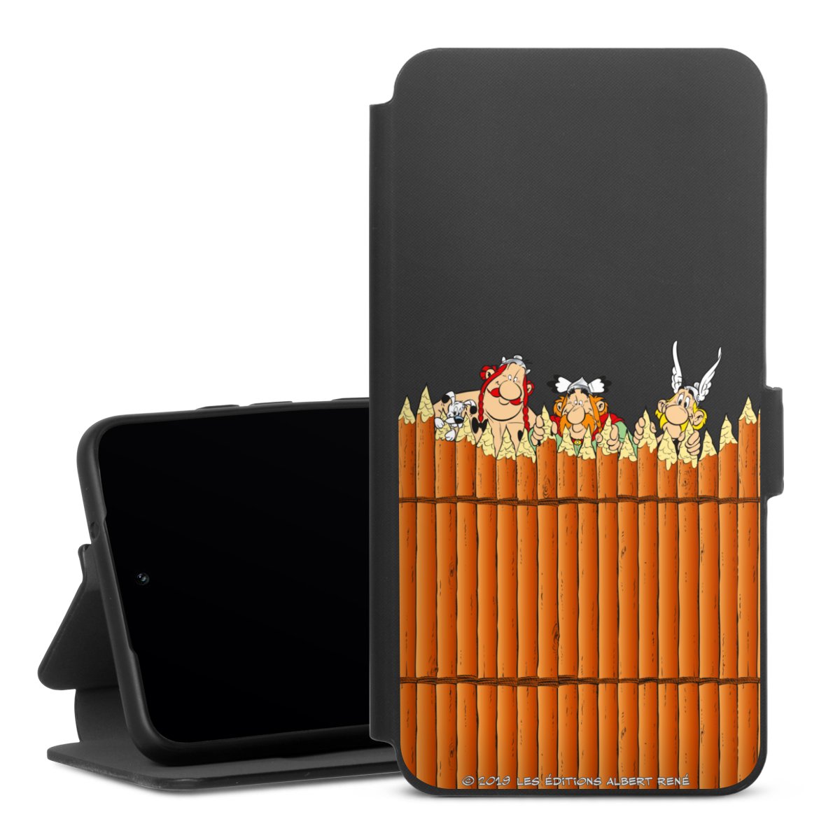 Gaulois Derrière Palissade Transparent