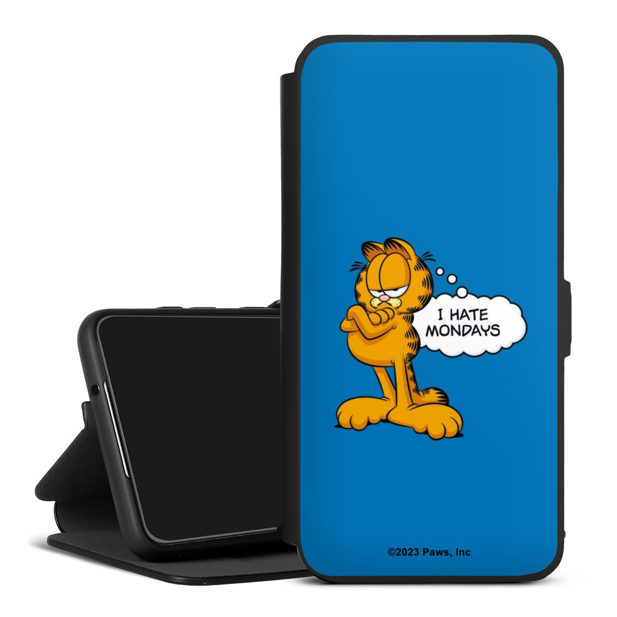 Garfield Ik haat maandagen blauw