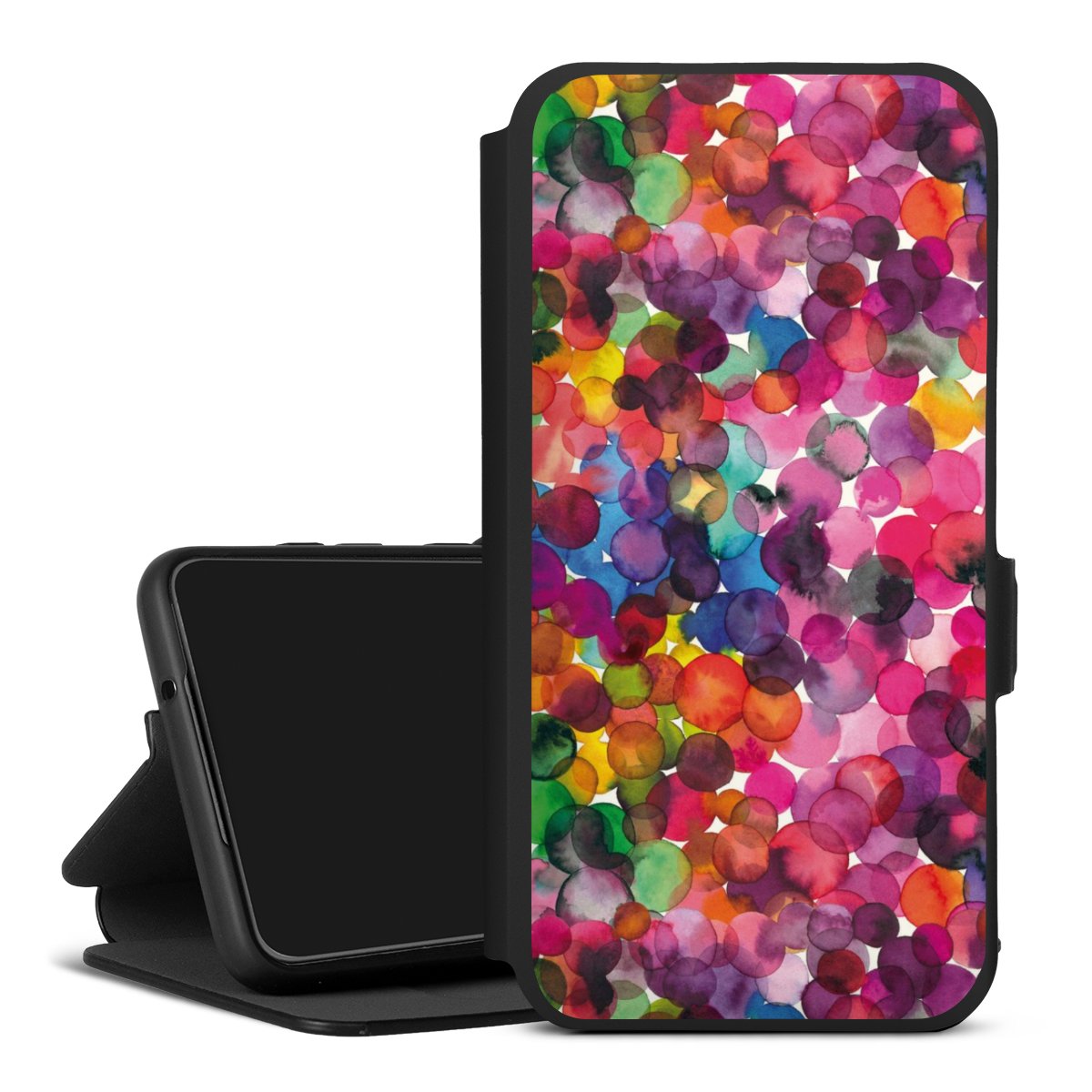 Punti acquerello sovrapposti