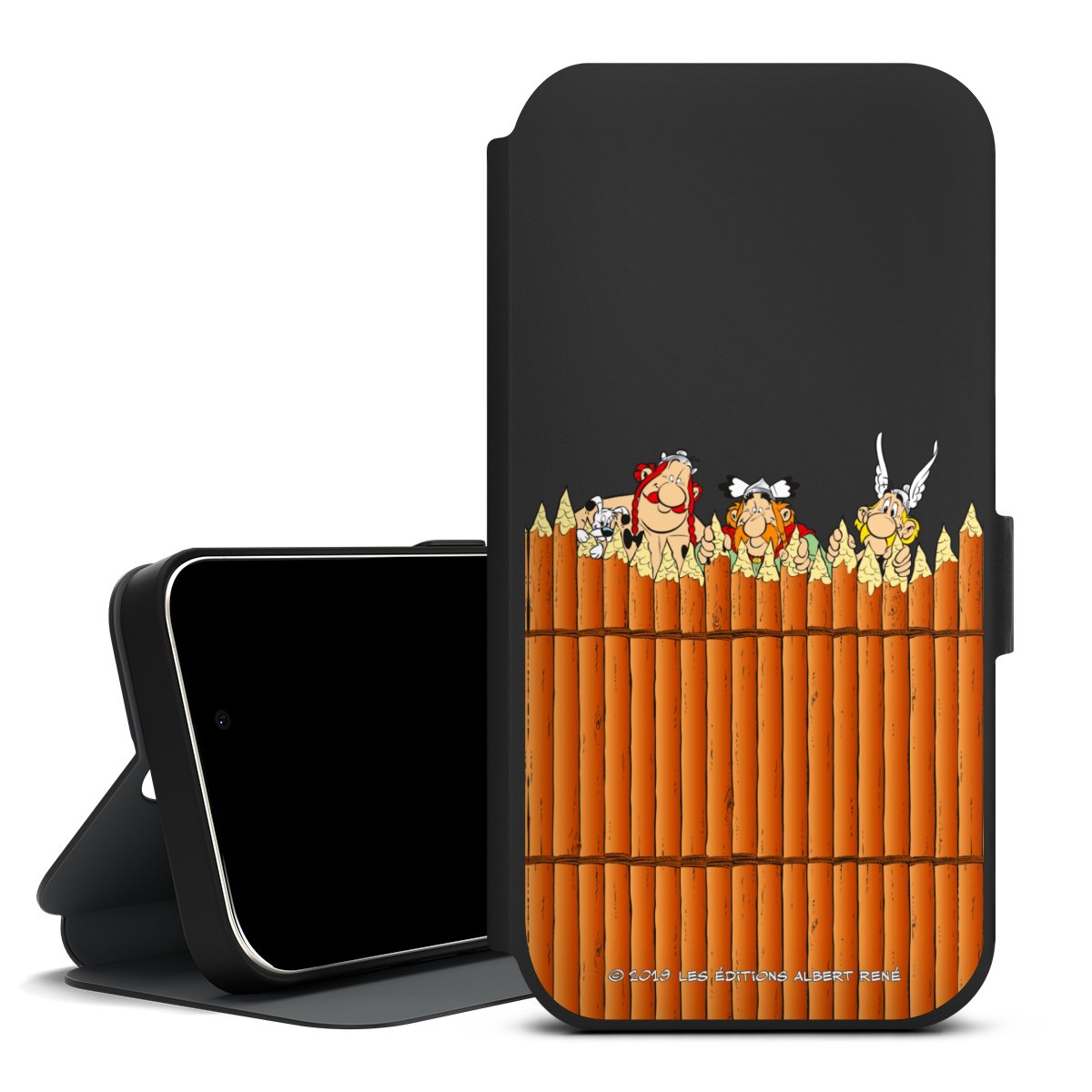 Gaulois Derrière Palissade Transparent