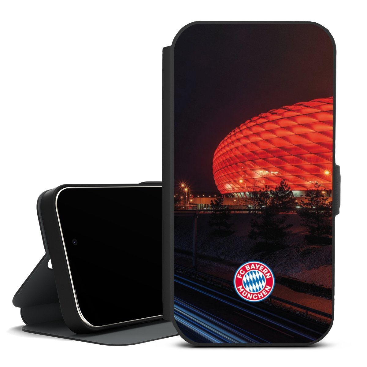 Allianz Arena bei Nacht FCB