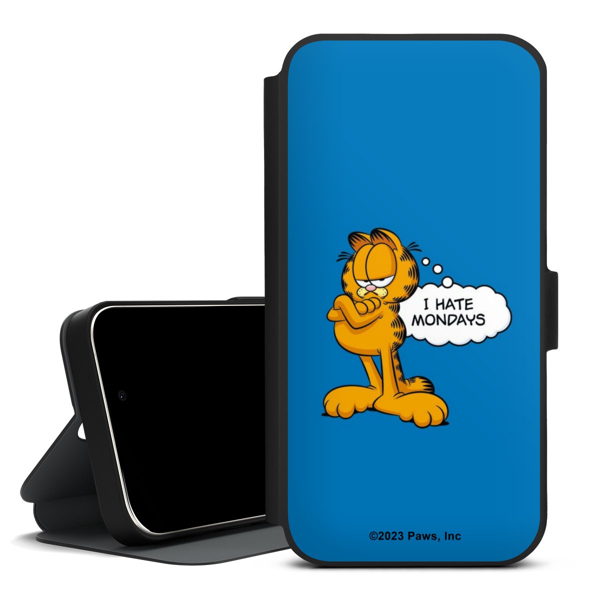 Garfield Ik haat maandagen blauw