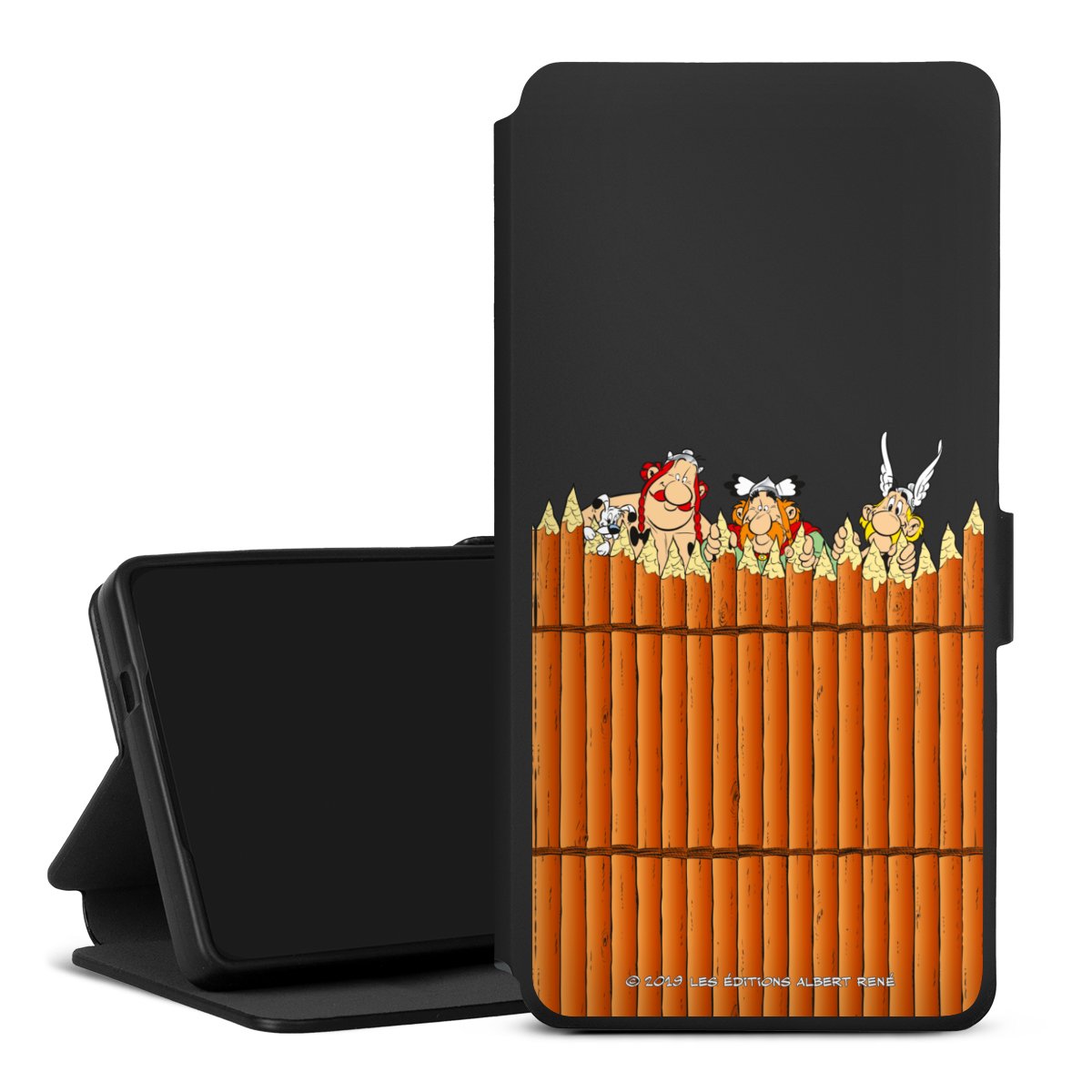 Gaulois Derrière Palissade Transparent