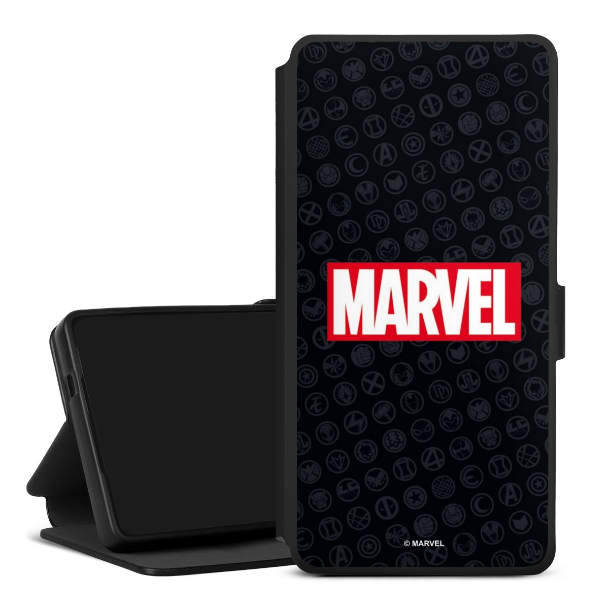 Marvel Logo Black Red 