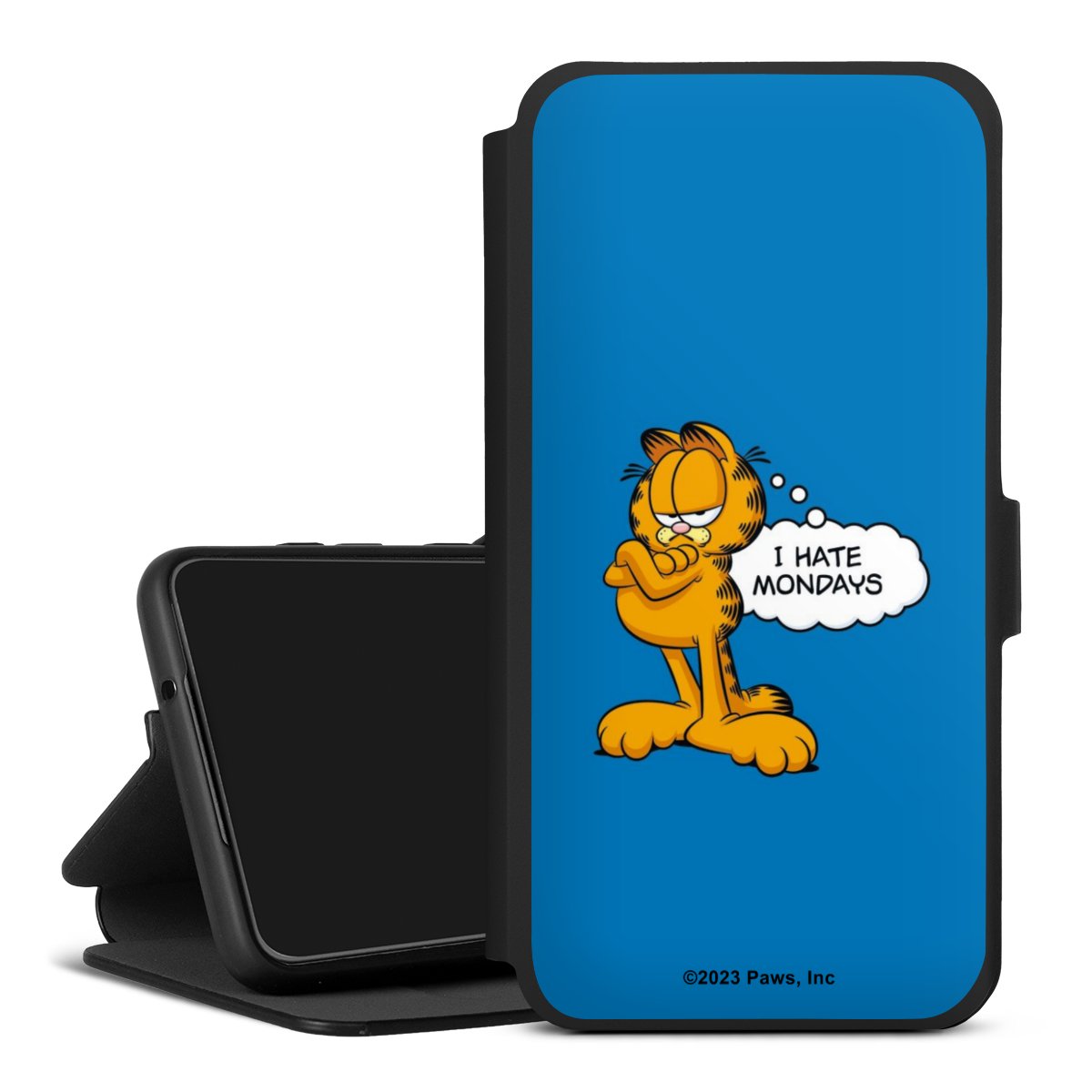 Garfield Ik haat maandagen blauw