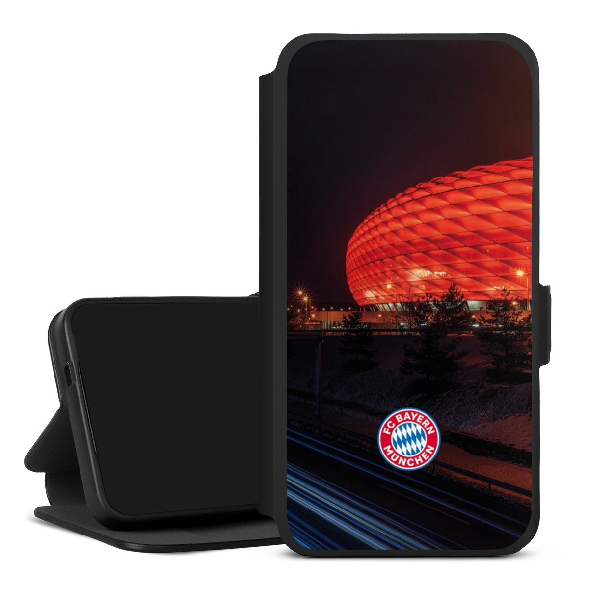 Allianz Arena bei Nacht FCB