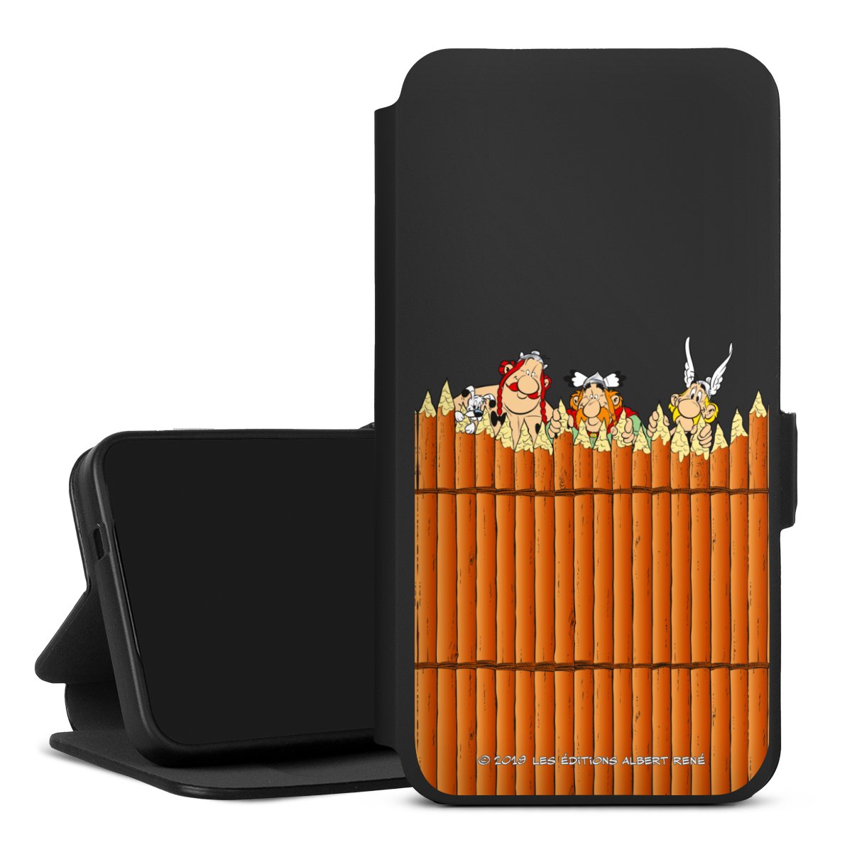 Gaulois Derrière Palissade Transparent